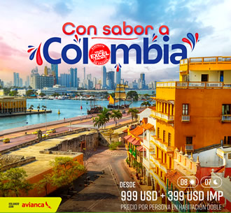 Con Sabor a Colombia - viaje desde México